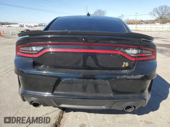 2020 Dodge Charger Scat Pack z VIN 2C3CDXGJ9LH164750, wystawiony jako Copart lot #49712175 z przebiegiem 42 400 mil mil oraz Szkoda całkowita • Salvage title. Historia ofert i sprzedaży dostępna na DreamBid. Obrazek 6.