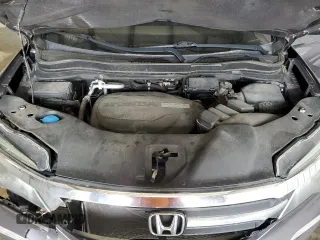 2016 Honda Pilot EX-L with VIN 5FNYF6H59GB063646, listed as a Copart auction lot 53477215 with 105,519 mi miles and Salvage Title. Bid and sale history available at carsss.com. Image 12.