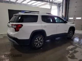 2021 GMC Acadia SLE with VIN 1GKKNKLA5MZ118867, listed as a Copart auction lot 46903215 with 55,016 mi miles and Clean Title. Bid and sale history available at DreamBid. Image 3.