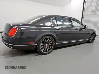 2013 Bentley Flying Spur z VIN SCBBP9ZA4DC081659, wystawiony jako Copart lot #57568525 z przebiegiem 102 570 mil mil oraz Czysty tytuł • Clean title. Historia ofert i sprzedaży dostępna na DreamBid. Obrazek 3.
