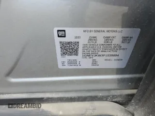 2023 Chevrolet Traverse RS z VIN 1GNEVJKW3PJ339894, wystawiony jako Copart lot #55284345 z przebiegiem 20 737 mil mil oraz Szkoda całkowita • Salvage title. Historia ofert i sprzedaży dostępna na DreamBid. Obrazek 14.