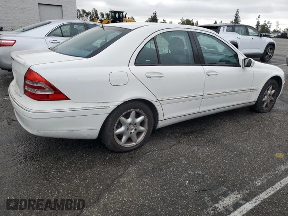 2001 Mercedes-Benz C 230/260/280/320 z VIN WDBRF61J71F094732, wystawiony jako Copart lot #50448475 z przebiegiem 39 911 mil mil oraz Czysty tytuł • Clean title. Historia ofert i sprzedaży dostępna na DreamBid. Obrazek 3.