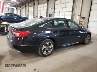 2018 Honda Accord EX with VIN 1HGCV1F46JA122924, listed as a Copart auction lot 54562375 with 19,612 mi miles and Non Repairable. Bid and sale history available at DreamBid. Image 3.