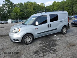 2018 Ram ProMaster City Passenger SLT with VIN ZFBERFBB1J6K49678, listed as a Copart auction lot 70548914 with 190,028 mi miles and Salvage Title. Bid and sale history available at carsss.com. Image 1.