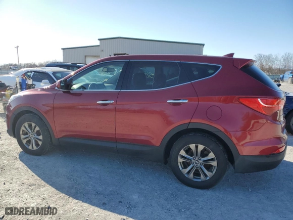 2014 Hyundai Santa Fe Sport with VIN 5XYZTDLB4EG185156, listed as a Copart auction lot 52867825 with 114,515 mi miles and Clean Title. Bid and sale history available at carsss.com. Image 2.