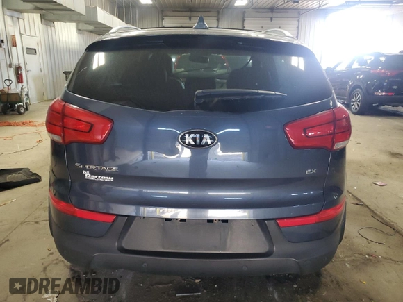 2016 Kia Sportage EX with VIN KNDPC3AC3G7816461, listed as a Copart auction lot 56691275 with 122,520 mi miles and Non repairable. Bid and sale history available at DreamBid. Image 6.