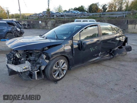 2019 Honda Clarity Plug-In Hybrid with VIN JHMZC5F12KC000237, listed as a Copart auction lot 74776494 with 0 mi miles and Salvage Title. Bid and sale history available at carsss.com. Image 1.