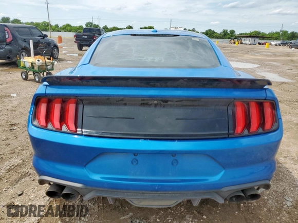 2019 Ford Mustang GT z VIN 1FA6P8CF5K5125141, wystawiony jako Copart lot #58449545 z przebiegiem 131 511 mil mil oraz Czysty tytuł • Clean title. Historia ofert i sprzedaży dostępna na DreamBid. Obrazek 6.