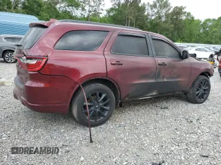 2018 Dodge Durango GT with VIN 1C4RDJDG6JC153961, listed as a Copart auction lot 54405545 with Not provided miles and Salvage title. Bid and sale history available at DreamBid. Image 3.