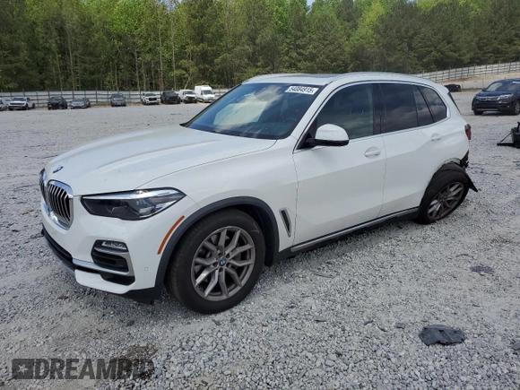 2021 BMW X5 xDrive40i z VIN 5UXCR6C07M9H21128, wystawiony jako Copart lot #54084915 z przebiegiem 26 966 mil mil oraz Szkody całkowita. Historia ofert i sprzedaży dostępna na DreamBid. Obrazek 1.