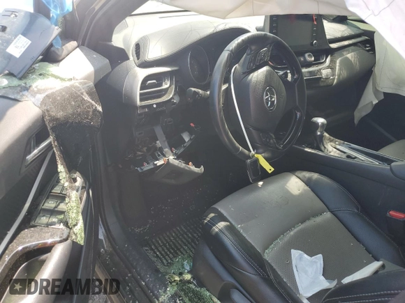 2019 Toyota C-HR XLE z VIN JTNKHMBX8K1055954, wystawiony jako Copart lot #53290965 z przebiegiem 63 265 mil mil oraz Szkoda całkowita • Salvage title. Historia ofert i sprzedaży dostępna na DreamBid. Obrazek 8.