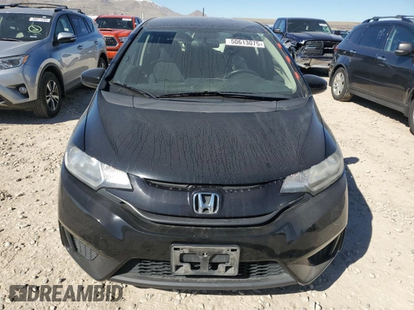 2016 Honda Fit LX with VIN JHMGK5H52GX020708, listed as a Copart auction lot 50613075 with Not Provided miles and Salvage Title. Bid and sale history available at carsss.com. Image 5.