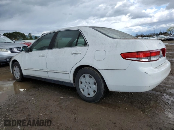 2003 Honda Accord LX z VIN JHMCM56333C022317, wystawiony jako Copart lot #48175075 z przebiegiem 74 228 mil mil oraz Nie do naprawy • Non repairable. Historia ofert i sprzedaży dostępna na DreamBid. Obrazek 2.