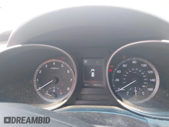 2017 Hyundai Santa Fe 2.4L with VIN 5XYZTDLB0HG383382, listed as a IAAI auction lot 42433450 with 136,610 mi miles and . Bid and sale history available at DreamBid. Image 7.