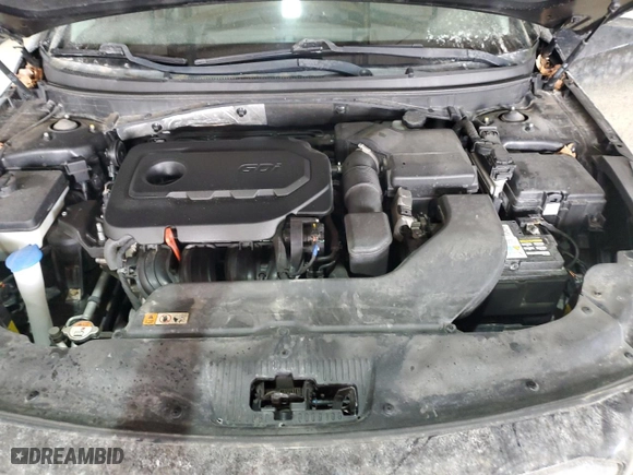 2016 Hyundai Sonata 2.4L Sport with VIN 5NPE34AF4GH356763, listed as a Copart auction lot 46687615 with 55,702 mi miles and Salvage Title. Bid and sale history available at carsss.com. Image 11.