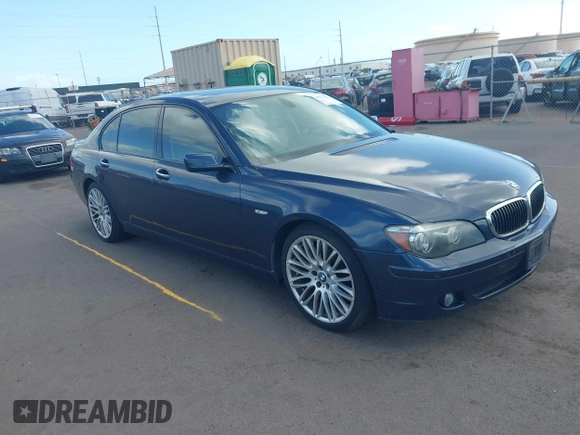 2008 BMW 7 Series 750Li with VIN WBAHN83548DT83470, listed as a IAAI auction lot 41071244 with 106,064 mi miles and . Bid and sale history available at DreamBid. Image 1.