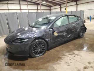 2024 Tesla Model 3 Long Range z VIN 5YJ3E1EB0RF753718, wystawiony jako Copart lot #51165765 z przebiegiem 15 326 mil mil oraz Szkoda całkowita • Salvage title. Historia ofert i sprzedaży dostępna na DreamBid. Obrazek 1.