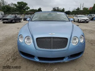 2008 Bentley Continental GT with VIN SCBDR33W38C051739, listed as a Copart auction lot 77255014 with 64,014 mi miles and Non Repairable. Bid and sale history available at carsss.com. Image 5.