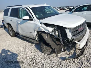 2017 GMC Yukon SLT with VIN 1GKS1BKC2HR295235, listed as a Copart auction lot 66477894 with 0 mi miles and Salvage Title. Bid and sale history available at carsss.com. Image 4.