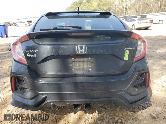 2021 Honda Civic Sport with VIN SHHFK7H42MU204230, listed as a Copart auction lot 50311665 with 86,675 mi miles and Salvage Title. Bid and sale history available at DreamBid. Image 6.