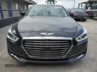 2018 Genesis G90 5.0L Ultimate with VIN KMHG54JH2JU049329, listed as a Copart auction lot 83400934 with 40,781 mi miles and Clean Title. Bid and sale history available at carsss.com. Image 5.
