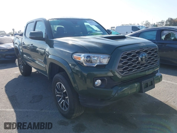 2021 Toyota Tacoma SR z VIN 3TMCZ5AN7MM395940, wystawiony jako IAAI lot #41860127 z przebiegiem 39 338 mil mil oraz . Historia ofert i sprzedaży dostępna na DreamBid. Obrazek 1.