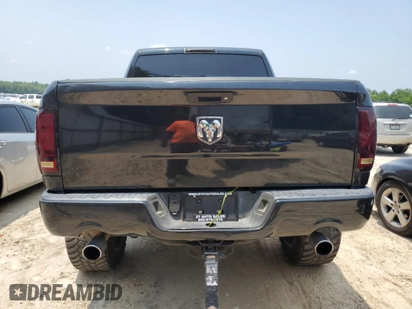 2017 Ram 1500 Express with VIN 3C6RR6KT9HG520834, listed as a Copart auction lot 59480515 with 133,428 mi miles and Clean title. Bid and sale history available at DreamBid. Image 6.