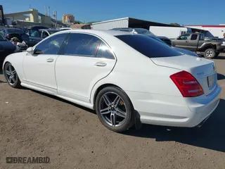 2007 Mercedes-Benz S-Class 5.5L V8 with VIN WDDNG71X37A070947, listed as a IAAI auction lot 41669650 with 70,782 mi miles. Bid and sale history available at carsss.com. Image 3.