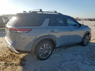 2023 Nissan Pathfinder SL with VIN 5N1DR3CB5PC262770, listed as a Copart auction lot 56664725 with 25,896 mi miles and Salvage title. Bid and sale history available at DreamBid. Image 3.