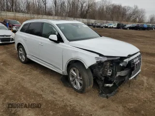 2021 Audi Q7 Premium z VIN WA1AXAF70MD023877, wystawiony jako Copart lot #49084005 z przebiegiem 28 431 mil mil oraz Nie do naprawy • Non repairable. Historia ofert i sprzedaży dostępna na DreamBid. Obrazek 4.
