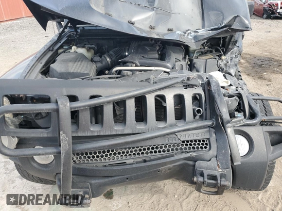 2006 Hummer H3 with VIN 5GTDN136768105601, listed as a Copart auction lot 84706384 with Not Provided miles and Salvage Title. Bid and sale history available at DreamBid. Image 14.