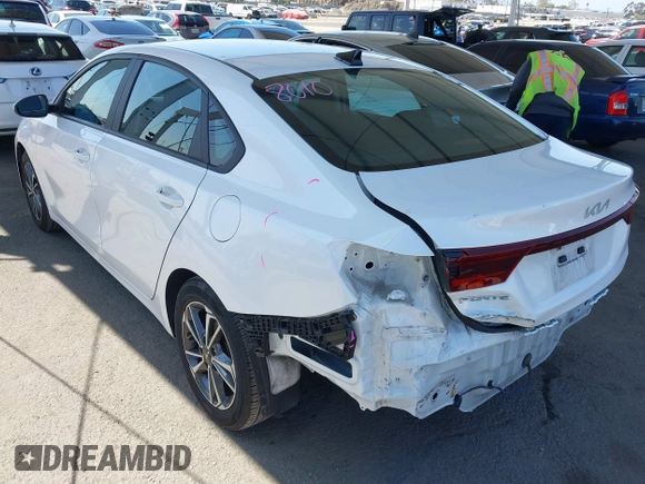 2023 Kia Forte LXS with VIN 3KPF24AD9PE578435, listed as a IAAI auction lot 41980894 with 59,817 mi miles and . Bid and sale history available at DreamBid. Image 3.