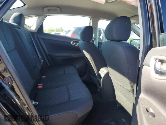 2018 Nissan Sentra S with VIN 3N1AB7AP4JY348669, listed as a Copart auction lot 55848195 with 50,700 mi miles and Salvage Title. Bid and sale history available at DreamBid. Image 10.