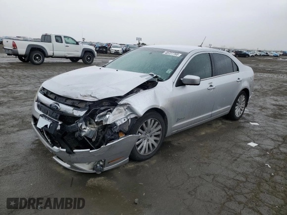 2011 Ford Fusion Hybrid with VIN 3FADP0L30BR135507, listed as a Copart auction lot 45727755 with 158,843 mi miles and Salvage title. Bid and sale history available at DreamBid. Image 1.