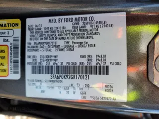 2016 Ford Fusion Titanium with VIN 3FA6P0K92GR170121, listed as a Copart auction lot 51995445 with 98,339 mi miles and Salvage Title. Bid and sale history available at carsss.com. Image 12.