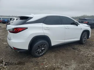 2020 Lexus RX 350 F Sport Performance with VIN 2T2YZMDA5LC223966, listed as a Copart auction lot 54944185 with 62,392 mi miles and Salvage title. Bid and sale history available at DreamBid. Image 3.