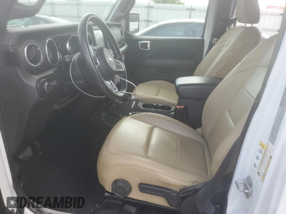 2018 Jeep Wrangler Unlimited Sahara z VIN 1C4HJXEGXJW125715, wystawiony jako Copart lot #63366945 z przebiegiem 60 632 mil mil oraz Szkoda całkowita • Salvage title. Historia ofert i sprzedaży dostępna na DreamBid. Obrazek 7.