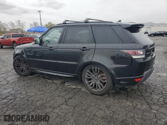 2016 Land Rover Range Rover Sport HSE with VIN SALWS2VF8GA564344, listed as a Copart auction lot 48962875 with 166,149 mi miles and Clean title. Bid and sale history available at DreamBid. Image 2.