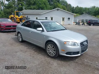 2008 Audi A4 2.0T with VIN WAUDF78E18A137394, listed as a IAAI auction lot 42826168 with 162,192 mi miles and . Bid and sale history available at DreamBid. Image 1.