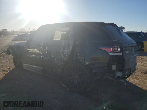 2014 Land Rover Range Rover Sport Supercharged with VIN SALWR2EF1EA333990, listed as a Copart auction lot 42193415 with 0 mi miles and Salvage Title. Bid and sale history available at carsss.com. Image 2.
