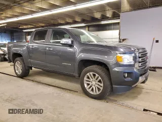 2017 GMC Canyon 4WD SLT with VIN 1GTP6DE1XH1189705, listed as a Copart auction lot 42450945 with 156,248 mi miles and Salvage Title. Bid and sale history available at carsss.com. Image 4.
