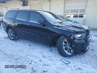 2019 Dodge Durango GT Plus with VIN 1C4RDJDG5KC722543, listed as a Copart auction lot 41857875 with 115,133 mi miles and Salvage Title. Bid and sale history available at carsss.com. Image 4.