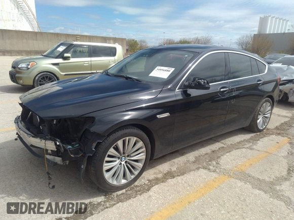 2015 BMW 5 Series 535i Gran Turismo xDrive with VIN WBA5M4C53FD184034, listed as a IAAI auction lot 34956880 with 86,657 mi miles and . Bid and sale history available at DreamBid. Image 2.