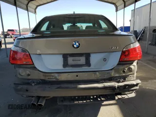 2005 BMW 5 Series 530i with VIN WBANA73535CR59463, listed as a Copart auction lot 67878994 with 147,052 mi miles and Salvage Title. Bid and sale history available at DreamBid. Image 6.