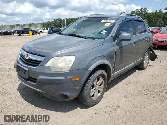 2008 Saturn VUE XE z VIN 3GSCL33P18S717529, wystawiony jako Copart lot #59602805 z przebiegiem 223 064 mil mil oraz Szkoda całkowita • Salvage title. Historia ofert i sprzedaży dostępna na DreamBid. Obrazek 1.