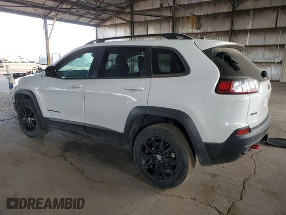 2022 Jeep Cherokee Trailhawk with VIN 1C4PJMBX6ND556259, listed as a Copart auction lot 44730605 with 55,328 mi miles and Non Repairable. Bid and sale history available at carsss.com. Image 2.