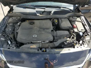 2018 Infiniti QX30 Premium with VIN SJKCH5CR2JA050226, listed as a Copart auction lot 58978595 with 82,280 mi miles and Salvage title. Bid and sale history available at DreamBid. Image 12.