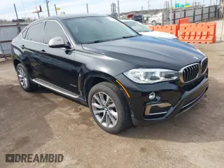 2015 BMW X6 xDrive35i with VIN 5UXKU2C56F0F95429, listed as a IAAI auction lot 41754635 with 79,503 mi miles. Bid and sale history available at carsss.com. Image 1.