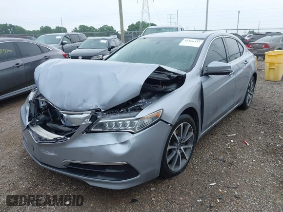 2015 Acura TLX V6 with VIN 19UUB2F39FA009616, listed as a IAAI auction lot 42506133 with 134,945 mi miles and . Bid and sale history available at DreamBid. Image 17.