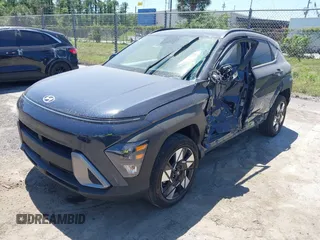 2024 Hyundai Kona SEL with VIN KM8HBCAB2RU115635, listed as a IAAI auction lot 42061412 with 16,011 mi miles. Bid and sale history available at carsss.com. Image 17.